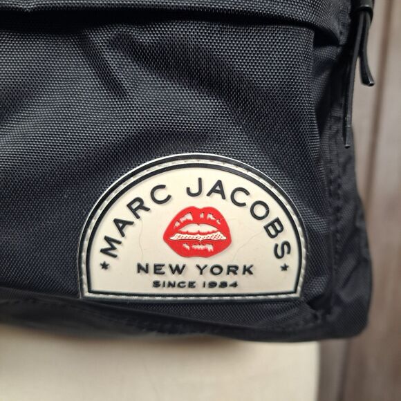 Marc Jacobs Black Nylon Backpack Bookbag College Gym School Carry-on Travel Bag main image 13